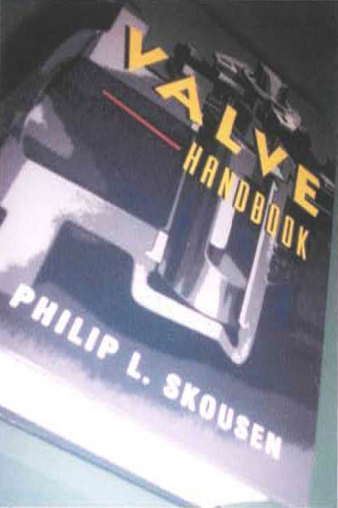2.　3　書名：Valve Handbook　初版　PHILIP L. SKOUSEN　著　726頁　McGraw-Hill 社　1998年発行　99.95 US$
