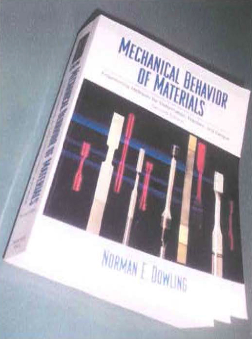4.　3　書名：Mechanical Behavior of Materials　第2版　Norman E Dowling　著　829頁　Prentice Hall 社　1999年発行　113.4US$