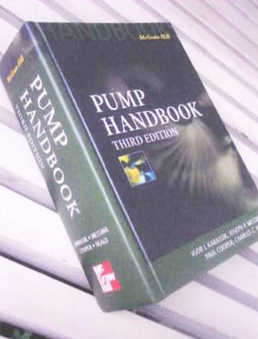7.　2　書名：Pump Handbook　第3版　I. J Karassic　著　1765頁　McGgraw-Hill 社　2001年発行　135US$